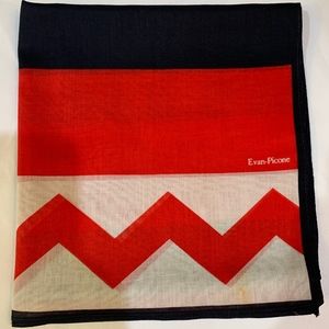 Vintage Evan Picone Scarf 32x15